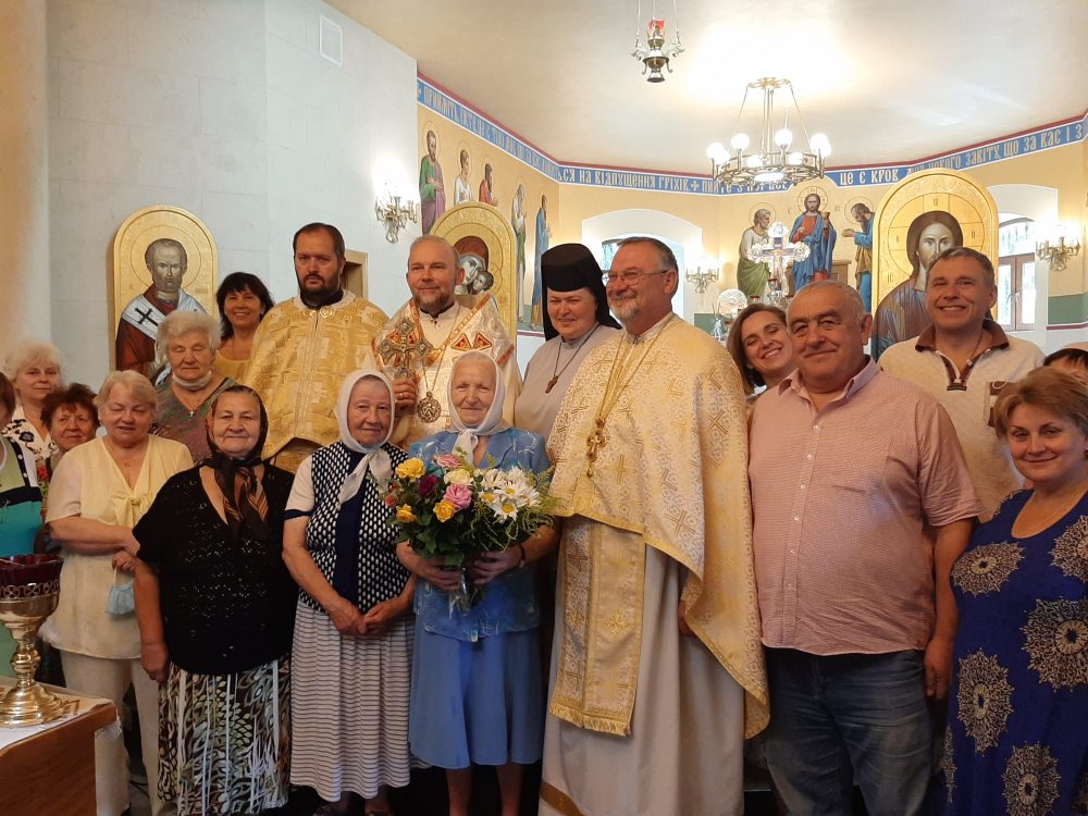 27 липня свій 80-річний ювілей святкує наша активна парафіянка п.Надія Паславська