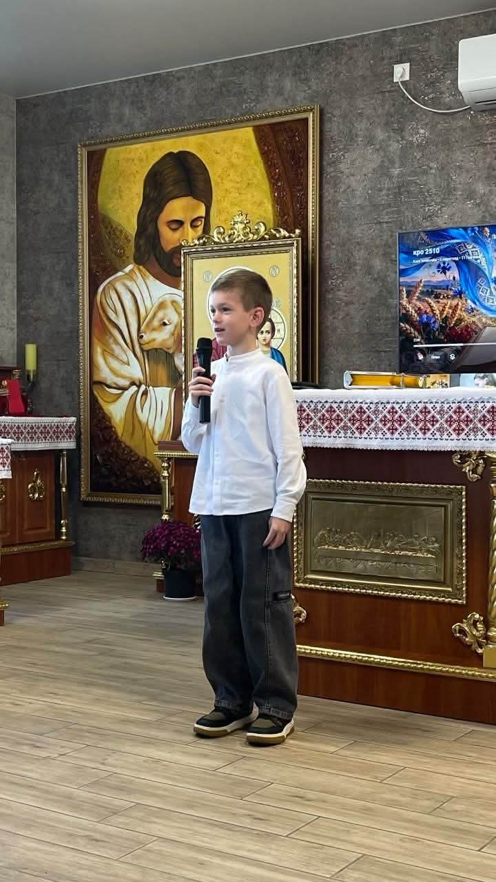 Свято українського слова на парафії Пресвятої Трійці УГКЦ м. Полтави