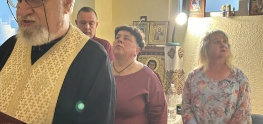 Після тривалого періоду підготовки уділено Святу Тайну Хрещення працівниці лікарні в Полтаві